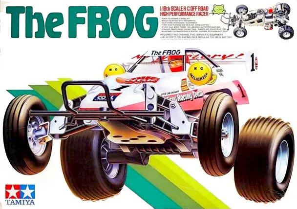 The Tamiya Frog build in progress